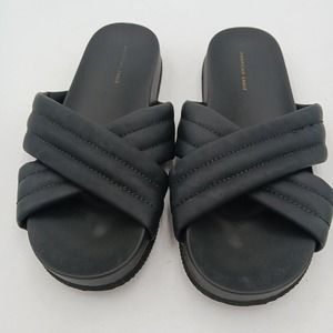 American Eagle‎ Women's Sandals Size 7 Black